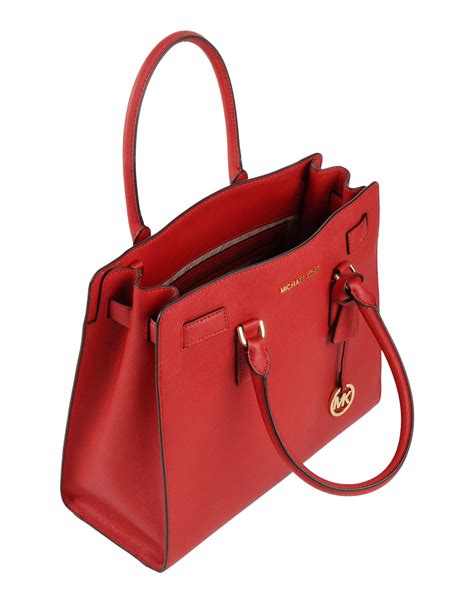 michael kors red purse outlet